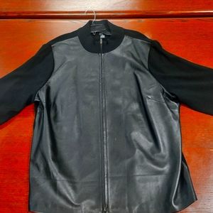 INC International Concepts Woman Leather Jacket